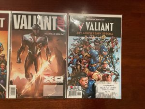 Lot Of 3 Valiant Comic Books FCBD Issues 1 NM X-O Manowar Universe 25th Ann J905