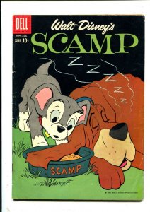 Walt Disney's Scamp #14 - Al Hubbard Cover (5.5/6.0) 1960