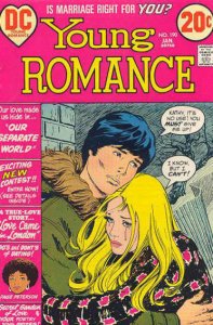 Young Romance (DC) #190 VG ; DC | low grade comic January 1973 Page Peterson Cry