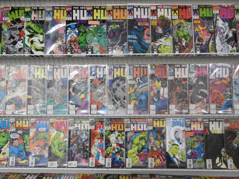 Huge Lot 180+ Comics W/ ALL INCREDIBLE HULK!! Great Lot! Avg VF- Condition!!