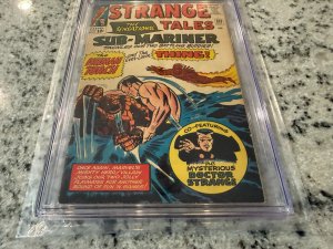 Strang Tales # 125 CGC Graded 6.5 Marvel Comic Book Thing Dr. Strange Namor JH33