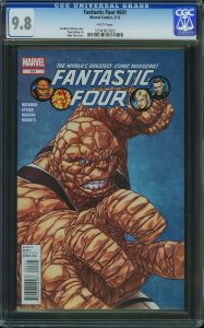 Fantastic Four #601 (2012) CGC 9.8 NM/MT