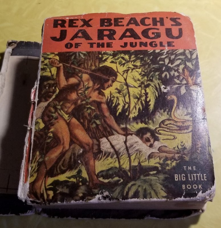 Western Publishing's Big Little Books #1424 Rex Beach's Jaragu of t...