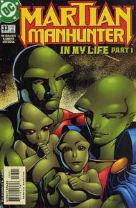Martian Manhunter #33 VF ; DC | John Ostrander Baby Cover