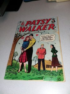 PATSY WALKER #55 PAPER DOLL ISSUE HEADLIGHTS 1953 ATLAS comics golden age gga