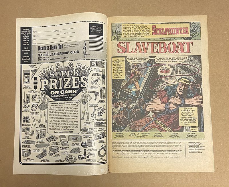 Weird Western Tales #48 ( 7.0 FN/VFN ) Scalphunter / Oct 1978