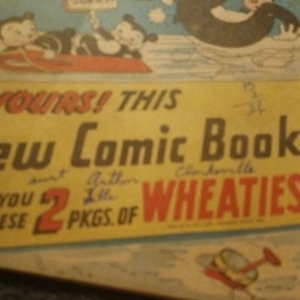 WHEATIES GIVEAWAY PROMO CEREAL MINI COMIC FUNNY STUFF 1946 PROMOTIONAL DC golden