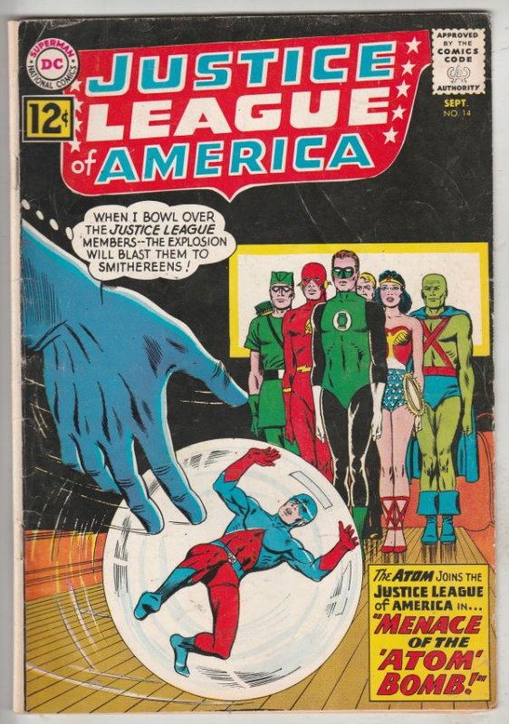 Justice League of America #14 (Sep-62) FN+ Mid-High-Grade Justice League of A...