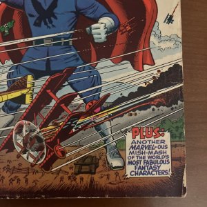 Marvel Super-Heroes #16  1968  Origin & First App. Phantom Eagle. Mid Grade.