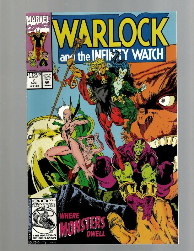 Lot of 12 Warlock and the Infinity Watch Comics #1 2 3 4 5 6 7 8 9 10 11 12 GK48