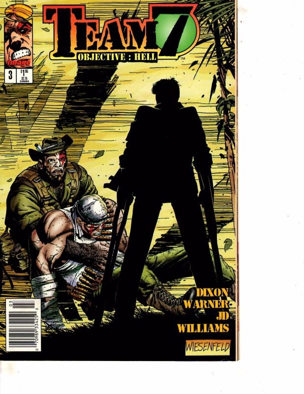 Lot Of 2 Team 7 Objective: Hell  Marvel Comic Books #1 3 Thor Iron Man  DC1