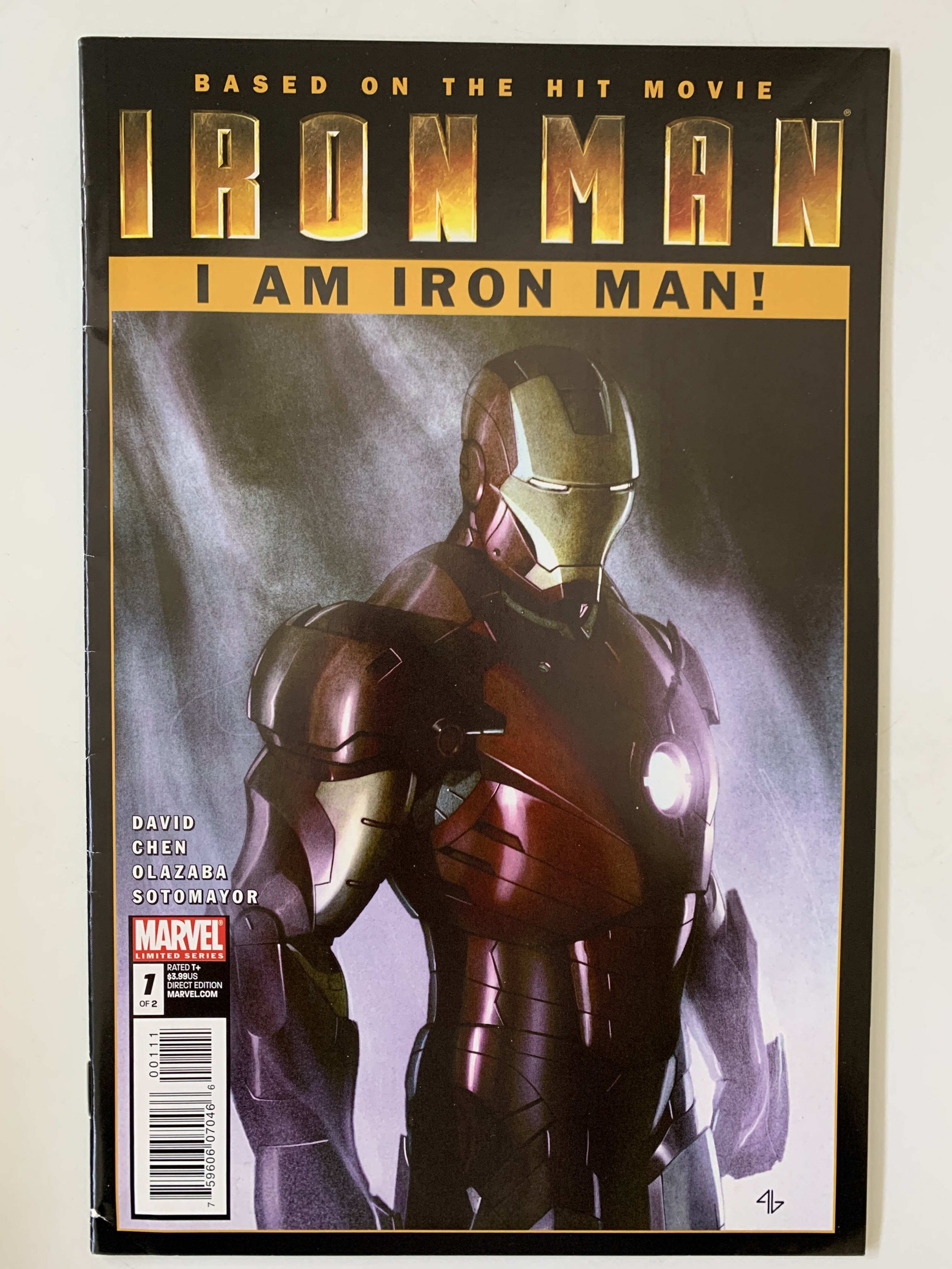 iron man 1 comic