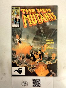 New Mutants #22 NM Marvel Comic Book Avengers Defenders Champions 32 HH15