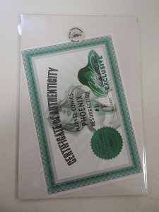 Phoenix Resurrection #1 Campbell Cover F (2018) Signed by Campbell Cert sealed!