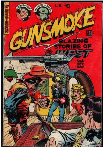 Gunsmoke #4 (Youthful Magazines, 1949)