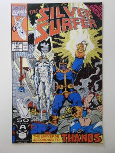 Silver Surfer #55 (1991) Thanos Appears! Sharp VF+ Condition!