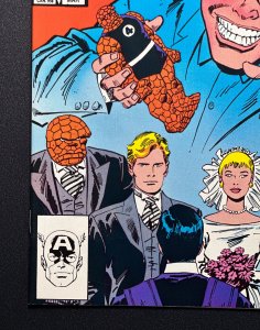 Fantastic Four #300 (1987) Marriage of Johnny Storm & Alicia Masters - VF+/NM