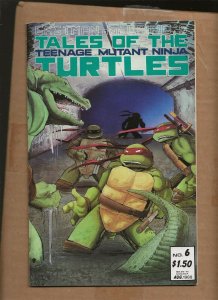 TALES OF  THE  TMNT TEENAGE MUTANT NINJA TURTLES #6 1ST APPEARANCE LEATHERHEAD 