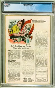 Fantastic Four #16 (1963) CGC 3.5! OW Pages!