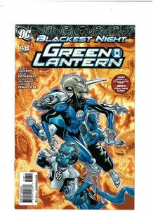 Green Lantern #48 DC Comics 2010 Geoff Johns, Blackest Night NM- 9.2 