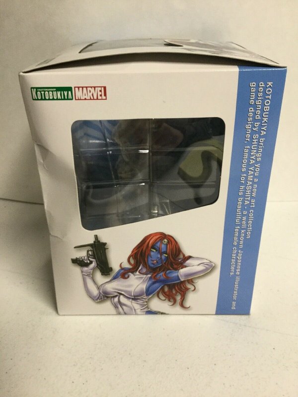 Mystique Marvel Bishoujo Statue Kotobukiya Marvel Box Damaged Statue Is Nib