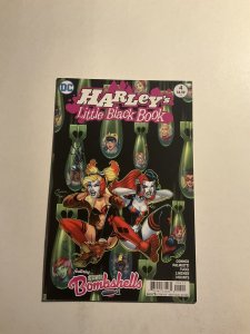 Harleys Little Black Book 4 Near Mint nm Signed Linser Dc Comics