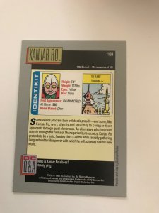 KANJAR RO #134 card : 1992 DC Universe Series 1, NM/M, Impel