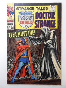 Strange Tales #154 (1967) Great Cover! Sharp Fine Condition!
