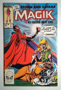 Magik (Storm and Illyana Limited Series) #3 (1984) Marvel 7.5 VF- Comic Book