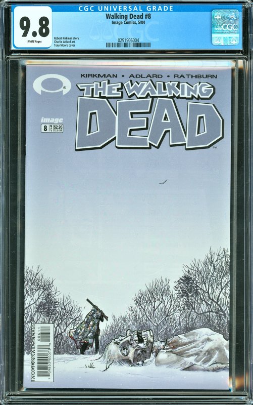 The Walking Dead #8  (2004) - CGC Graded 9.8