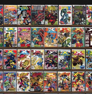 Huge Lot 140+ Comics with X-Factor, X-Force, X-Men, The Uncanny X-Men & More!