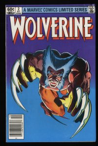 Wolverine (1982) #2 FN+ 6.5 Limited Frank Miller!