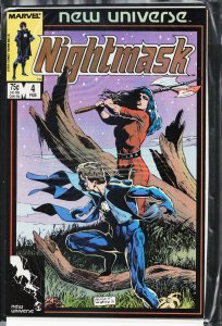 Nightmask #4 Direct Edition (1987) Nightmask