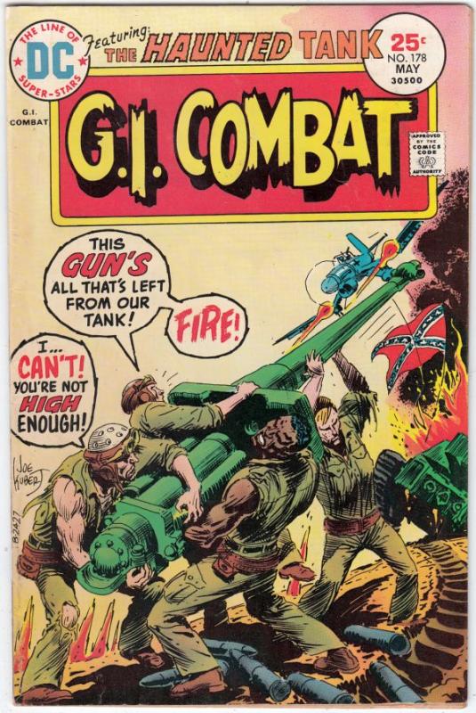 G.I. Combat #178 (May-75) FN/VF Mid-High-Grade The Haunted Tank