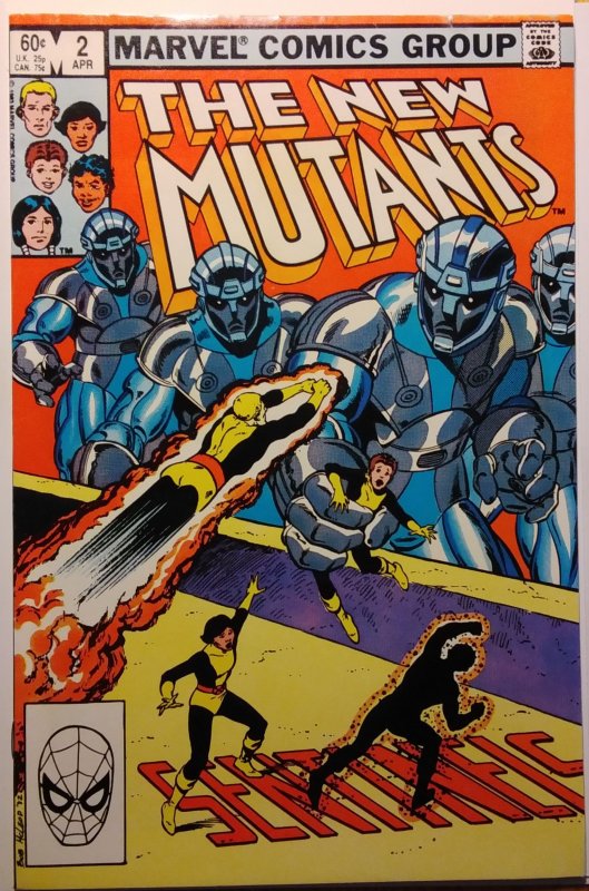 The New Mutants #2 (1983) | Comic Books - Bronze Age, Marvel, Superhero