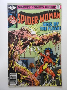Spider-Woman #18 Direct Edition (1979) FN- Condition! Moisture stain