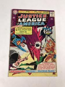 Justice League Of America 40 4.0 Vg Very Good Taped Spine Cover Dtach Dc Silver 