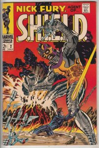 Nick Fury Agent of S.H.I.E.L.D. #2 (Jul-68) VF/NM High-Grade Nick Fury, S.H.I...