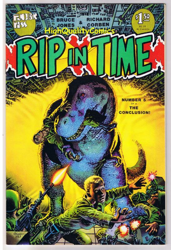 RIP IN TIME #5, VF, Richard Corben, Fantagor, Dinosaurs,1986, more RC in store