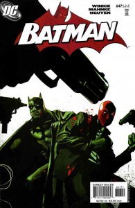 Batman #647 VF ; DC | Red Hood Judd Winick Jock
