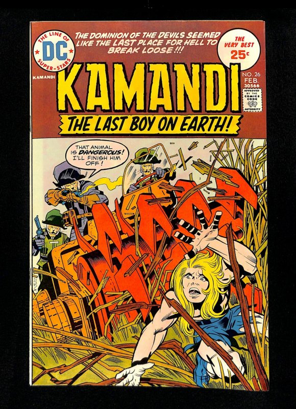 Kamandi, The Last Boy on Earth #26