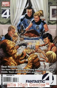 FANTASTIC FOUR  (1998 Series) (#1-79, 509-611) (MARVEL) #564 Very Good Comics 