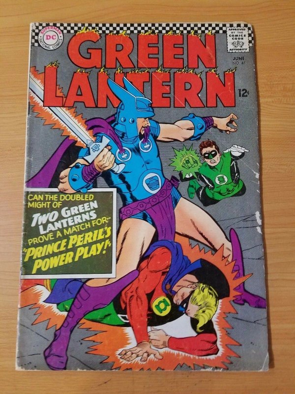 Green Lantern #45 ~ VERY GOOD - FINE FN ~ (1966, DC Comics)