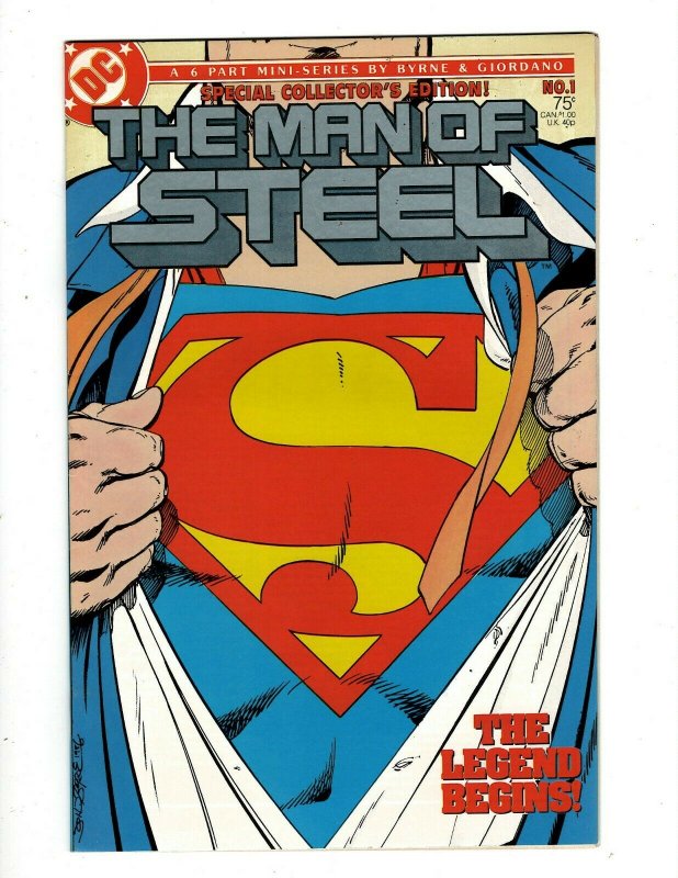 11 Comics The Man of Steel 1 1 2 3 4 5 6 The World of Krypton 1 2 3 4 SB2