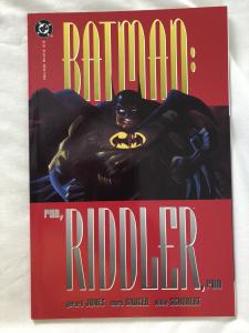 BATMAN : RUN, RIDDLER, RUN - Two (2) Graphic Novel Lot - Books 1 & 3 - DC COMICS