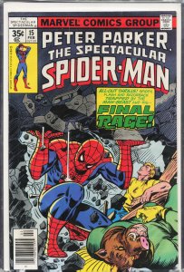 The Spectacular Spider-Man #15 (1978) Spider-Man
