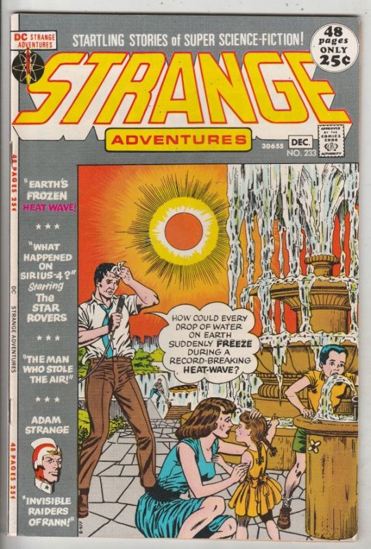 Strange Adventures #233 (Dec-71) VF/NM High-Grade Adam Strange, Alana