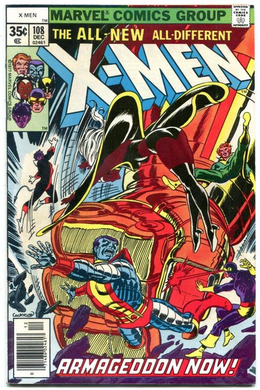 X-MEN #108 1977-  1st JOHN BYRNE ART-MARVEL COMICS fn