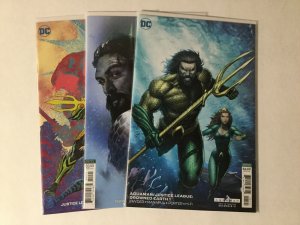 Justice League 1-30 Drowned Earth Tie-ins Variant Lot Nm Near Mint Dc Comics