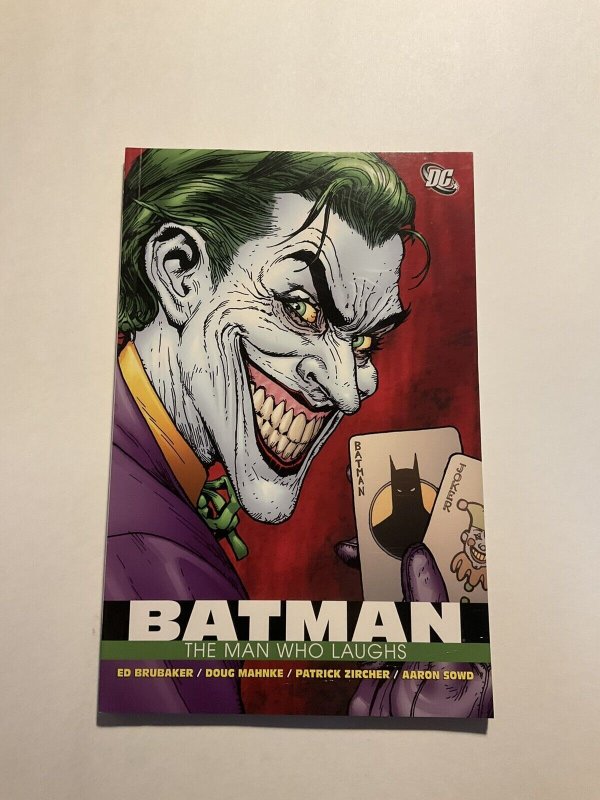 Batman Man Who Laughs Near Mint Nm Tpb Softcover Sc Dc Comics 